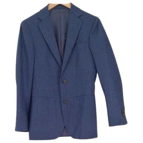 Pre-owned Suitsupply Wool Jacket In Blue