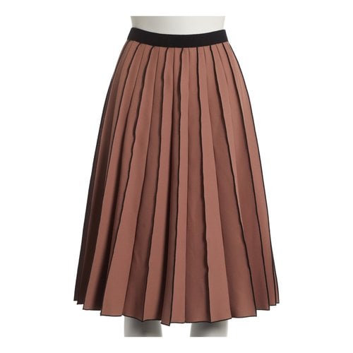 Pre-owned Marc Jacobs Wool Mid-length Skirt In Pink