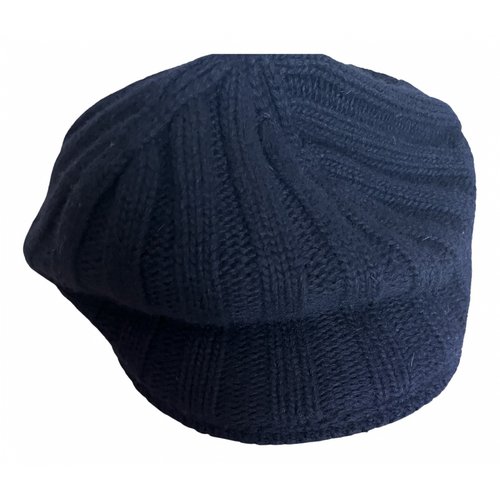 Pre-owned Altea Cashmere Hat In Blue