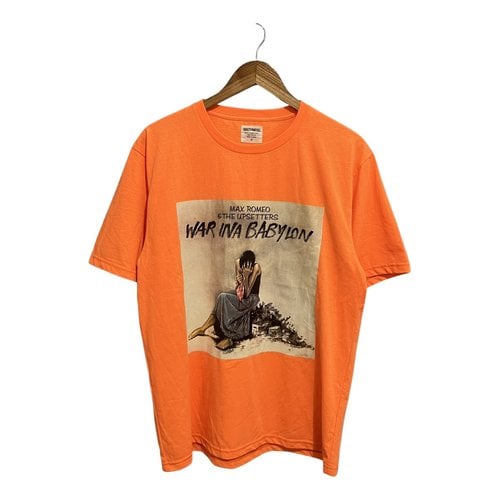 Pre-owned Wacko Maria T-shirt In Orange