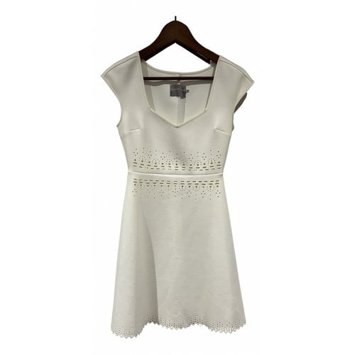 Pre-owned Clover Canyon Mini Dress In White