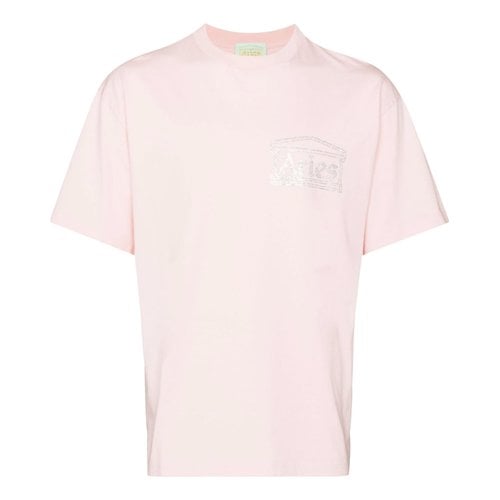 Pre-owned Aries T-shirt In Pink