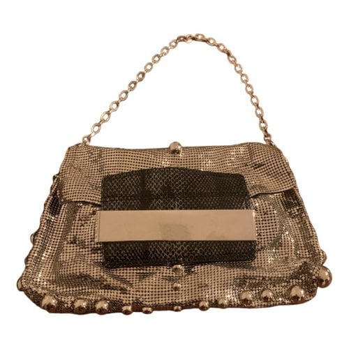 Pre-owned Jimmy Choo Glitter Handbag In Silver