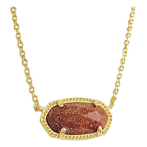 Pre-owned Kendra Scott Necklace In Brown