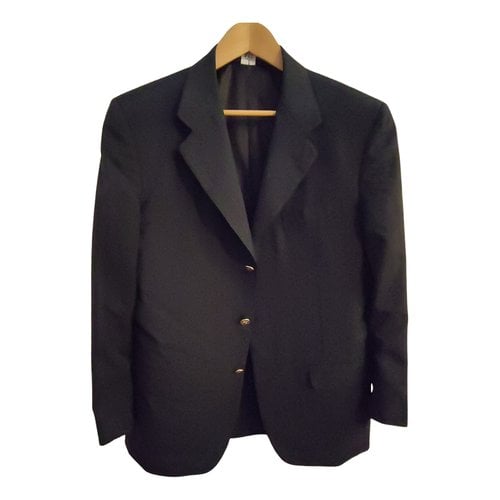 Pre-owned Ballantyne Wool Vest In Black