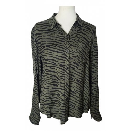 Pre-owned Rails Blouse In Green