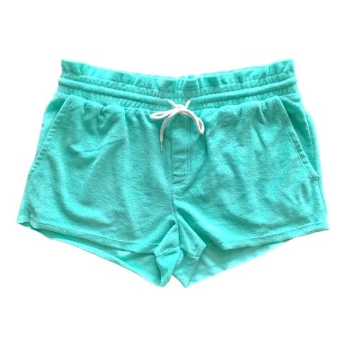 Pre-owned Beach Riot Mini Short In Turquoise