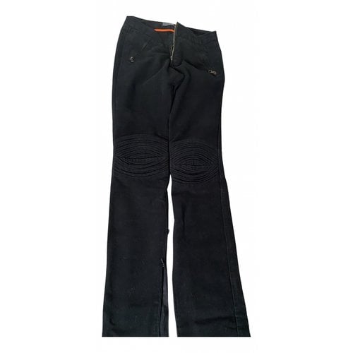 Pre-owned Mcq By Alexander Mcqueen Slim Pants In Black