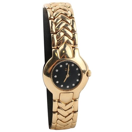 Pre-owned Versace Yellow Gold Watch