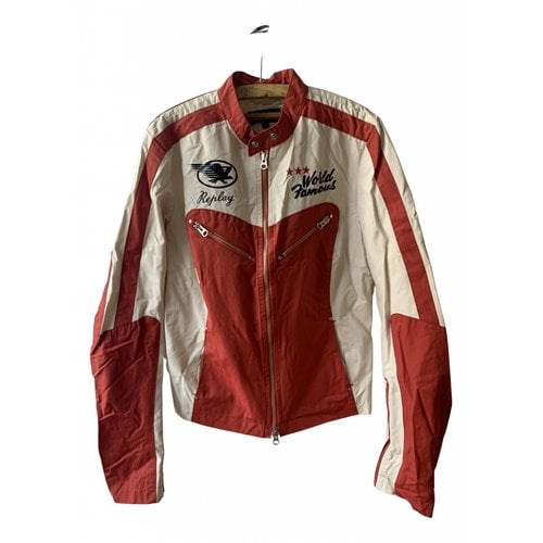 Pre-owned Replay Jacket In Red