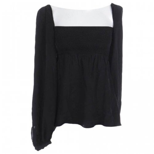 Pre-owned Dorothee Schumacher Silk Blouse In Black