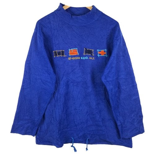 Pre-owned Issey Miyake Sweatshirt In Blue