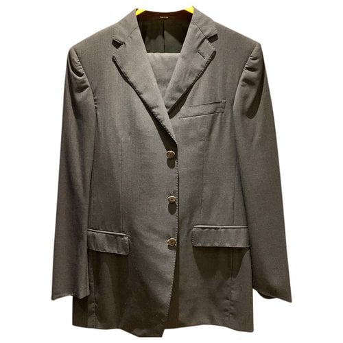Pre-owned Ermenegildo Zegna Suit In Grey