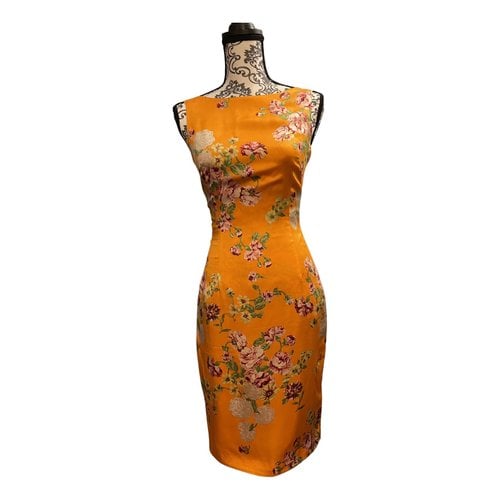 Pre-owned Gio' Guerreri Mid-length Dress In Orange