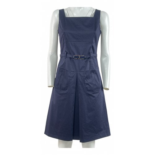 Pre-owned Seventy Mid-length Dress In Blue
