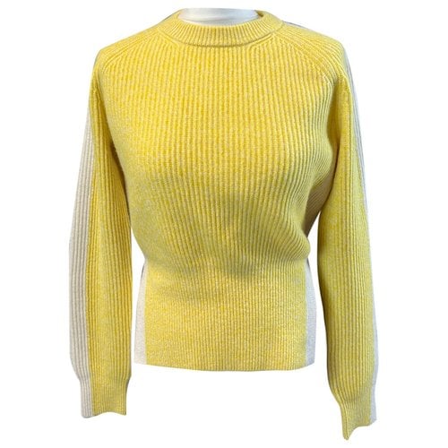 Pre-owned Max Mara Cashmere Jumper In Yellow