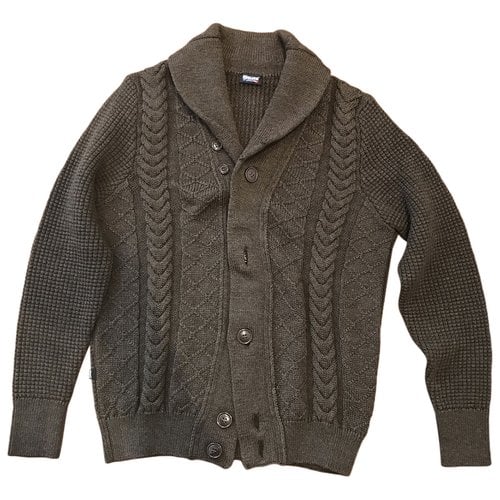 Pre-owned Blauer Wool Vest In Brown