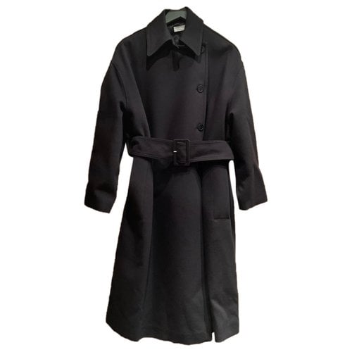 Pre-owned Liviana Conti Coat In Black