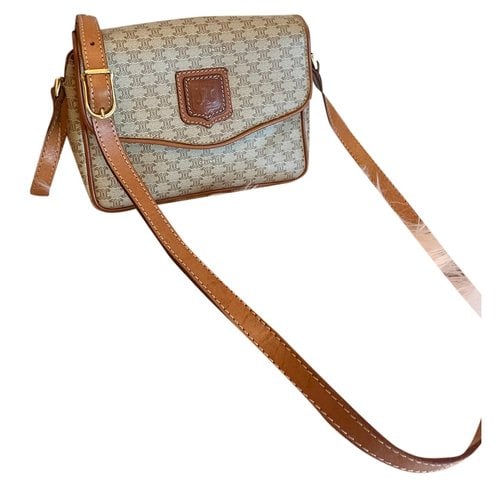 Pre-owned Celine Ava Crossbody Bag In Brown