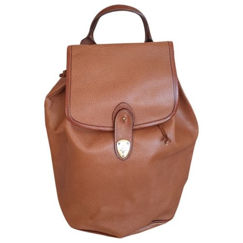 Pre-owned Aquascutum Cloth Bag In Brown