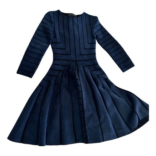 Pre-owned Antonino Valenti Mid-length Dress In Blue