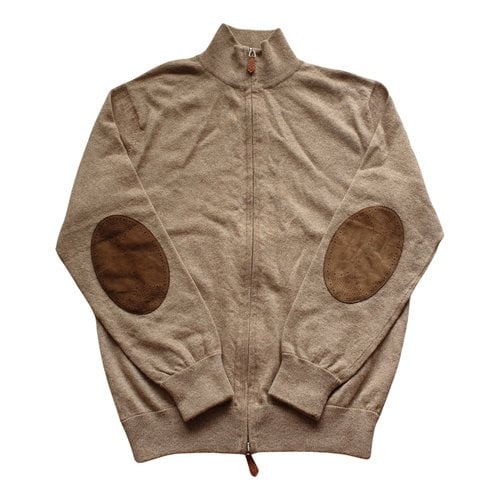 Pre-owned Vicedomini Cashmere Pull In Beige