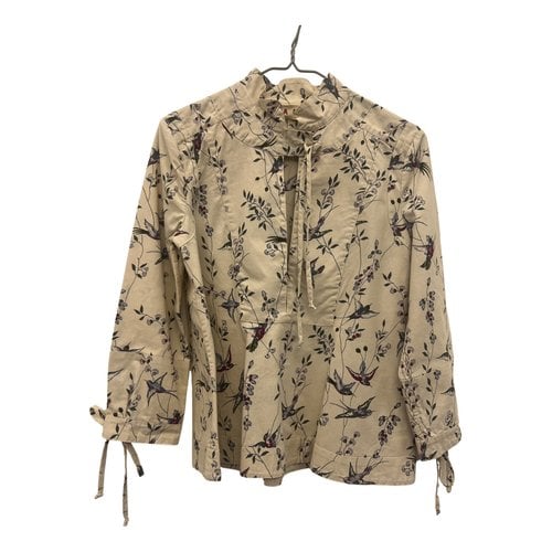 Pre-owned Marni Blouse In Beige