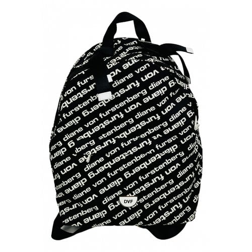 Pre-owned Diane Von Furstenberg Backpack In Black