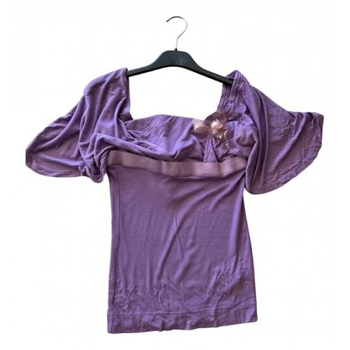 Pre-owned Pinko T-shirt In Purple