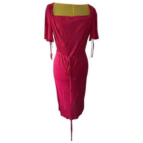 Pre-owned Vivienne Westwood Red Label Mid-length Dress In Pink