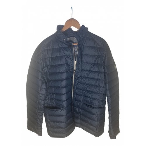 Pre-owned Gant Puffer In Navy