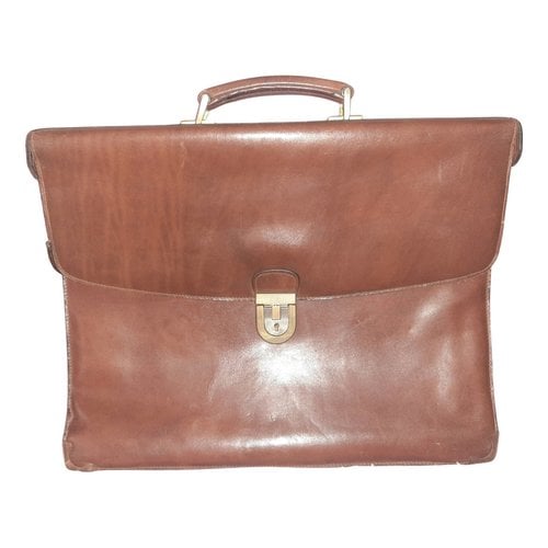 Pre-owned Loewe Leather Bag In Brown