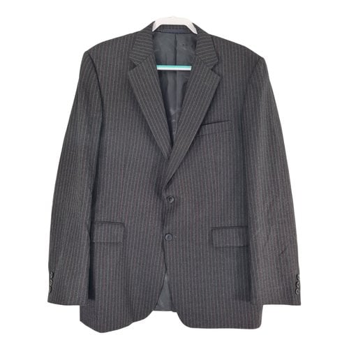 Pre-owned Burberry Wool Vest In Grey