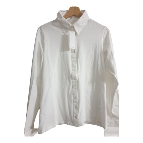 Pre-owned Anne Fontaine Shirt In White