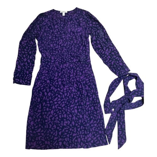 Pre-owned Burberry Dress In Purple