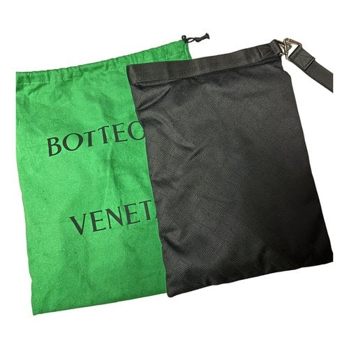 Pre-owned Bottega Veneta Cloth Small Bag In Black