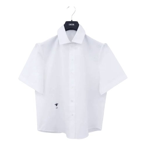 Pre-owned Dior Blouse In White