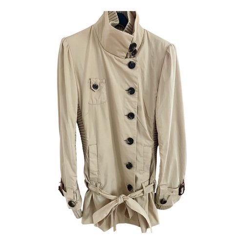 Pre-owned Designers Remix Trench Coat In Beige