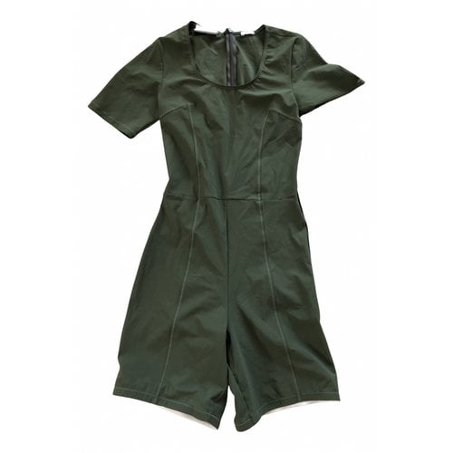 Pre-owned Opening Ceremony Jumpsuit In Khaki