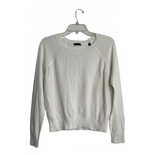 Pre-owned Atm Anthony Thomas Melillo Cashmere Knitwear In White