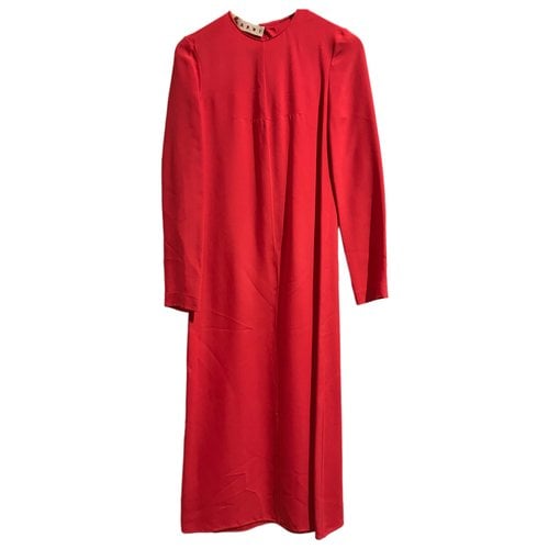 Pre-owned Marni Mid-length Dress In Red