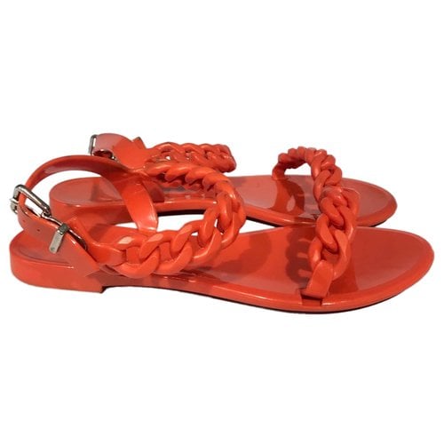 Pre-owned Givenchy Sandal In Red