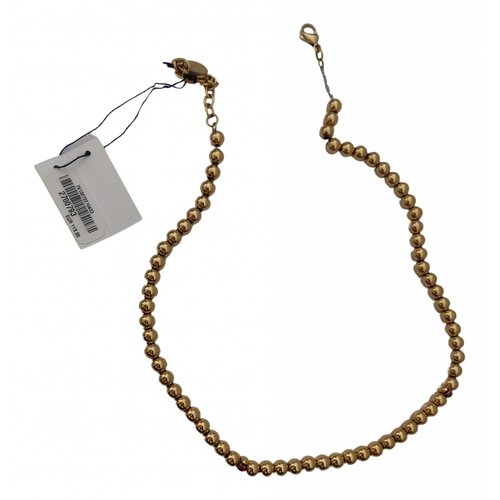 Pre-owned Tommy Hilfiger Necklace In Gold