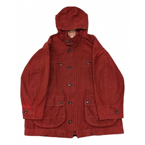 Pre-owned Issey Miyake Jacket In Red