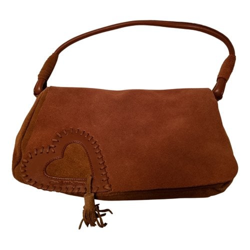 Pre-owned Gai Mattiolo Leather Handbag In Brown