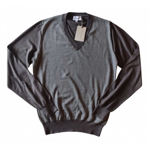 Pre-owned Brioni Cashmere Pull In Grey