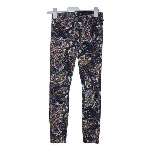 Pre-owned 7 For All Mankind Bootcut Jeans In Multicolour