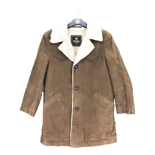 Pre-owned Wrangler Coat In Brown