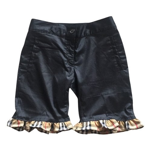Pre-owned Moschino Shorts In Black