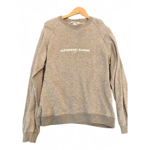 Pre-owned Sunnei Sweatshirt In Grey